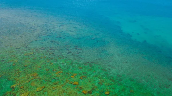Вид з повітря пейзаж води Море — стокове фото