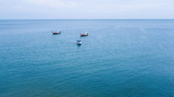 Luchtfoto landschap van water, zee — Stockfoto