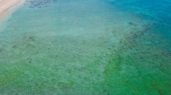 Flygfoto landskap vatten havet — Stockfoto