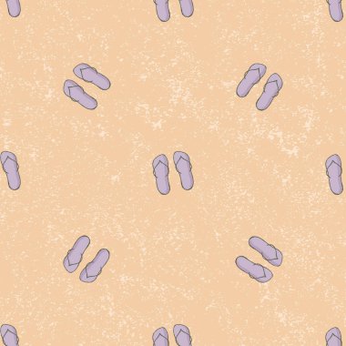 Seamless modeli Flip flop arka plan.