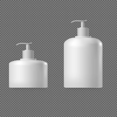 Gerçekçi tüpler. Beyaz kozmetik veya ilaç ürünleri Isolated şeffaf arka plan üzerinde ambalaj.