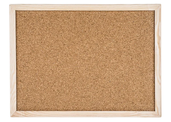 Cork board with wooden frame Stock Photo