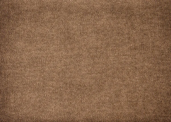Vintage background made of brown cotton — Stock Photo, Image