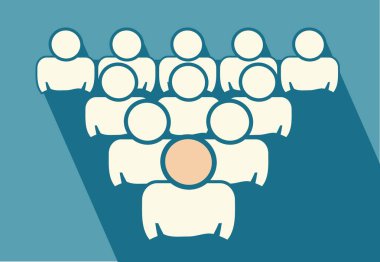 Grup işçi takım lideri izleyin