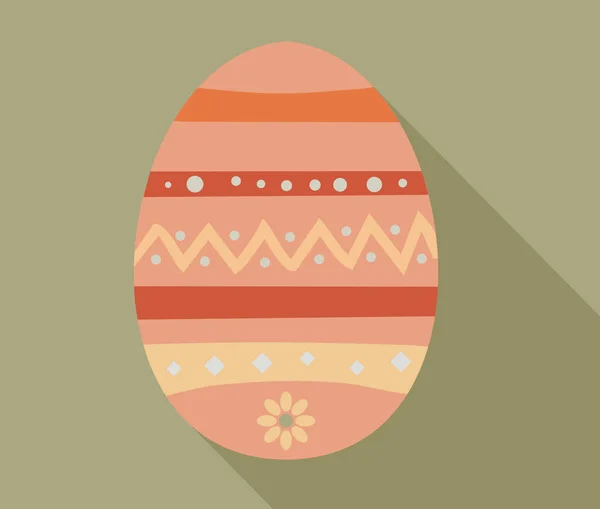 Πασχαλινό αυγό με σκιά — Διανυσματικό Αρχείο