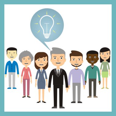 Liderlik kavramı - işçiler farklı fikirler