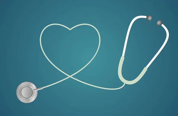 kalp şeklinde stetoskop