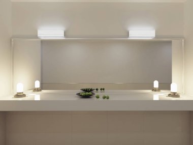 mutfak iç, yeşil limon m yakınındaki bir tabakta parçası