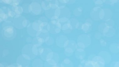 Arka planda daireler. Animasyon daireli soyut mavi arkaplan. ProRes 444, 16 bit.