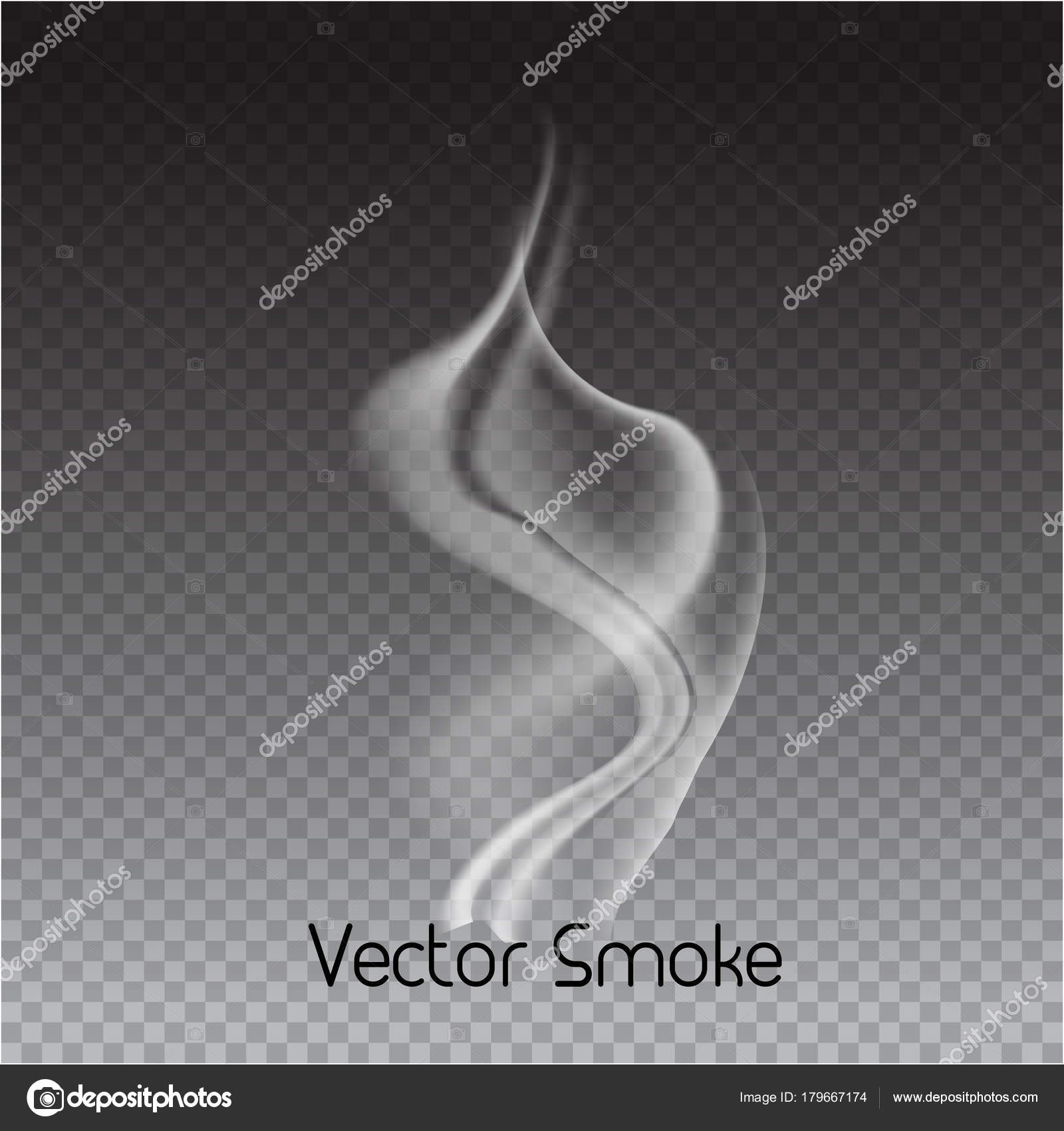 Vector cigarette smoke on transparent background. Isolated smoke Stock  Vector by ©ShvetsovaDesign 179667174, image size:1600x1700