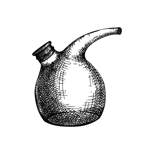 Equipo Laboratorio Ilustración Vasos Dibujados Mano Dibujo Del Equipo Prueba — Archivo Imágenes Vectoriales