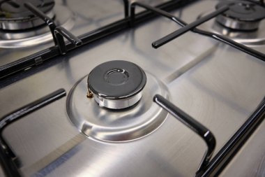 Gıcır gıcır bir mutfak ocağı.