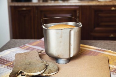 Ekmek pişirme ve masa örtüleri eldiven pişirme için formu