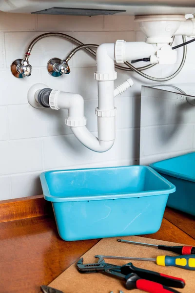 mutfak lavabo tamiri için araç kümesi