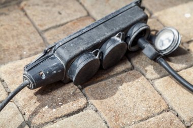 Endüstriyel uzantısı soket taş döşeme olduğunu