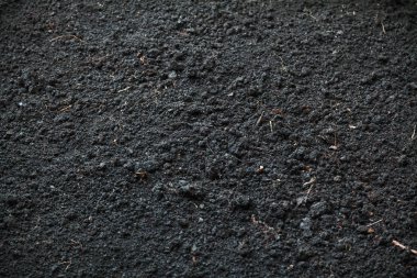 İşlenmiş kara toprağı dokusuna