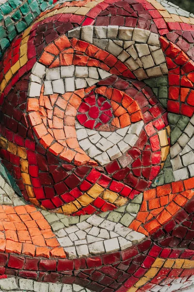 Mosaico brilhante de tipo abstrato — Fotografia de Stock