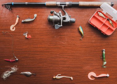 pike balıkçılık yalanlar için yapay yemler, masayı
