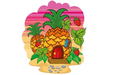 ananas evi çilek peri