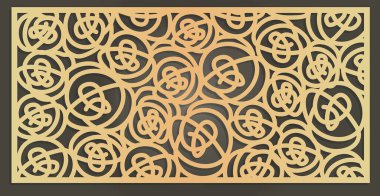 İçini dekore etmek için odun ya da metal lazer kesimi için resimler