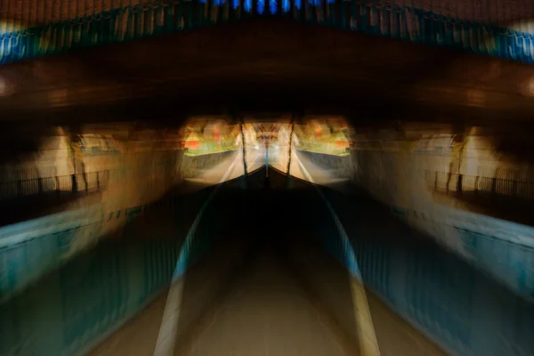 Soyut tünel görünümü — Stok fotoğraf