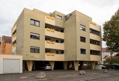 Alman apartmanın bauhaus mimari