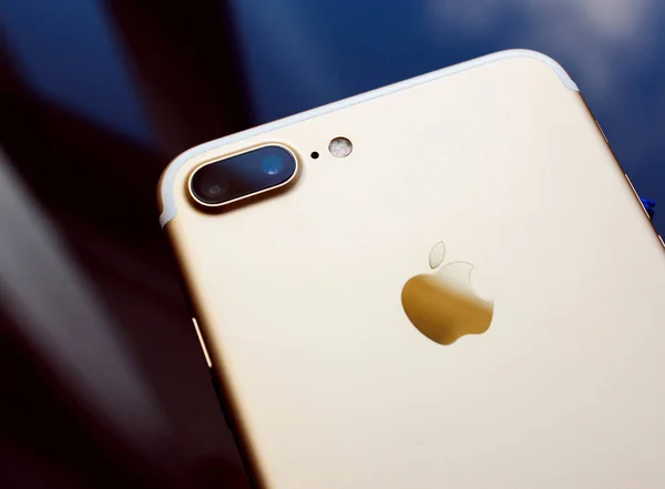 Nuevo iPhone 7 plus cámara — Foto de Stock