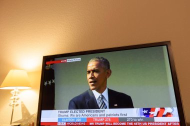 Donald J. Trump yeni ABD Başkanı Tv haber