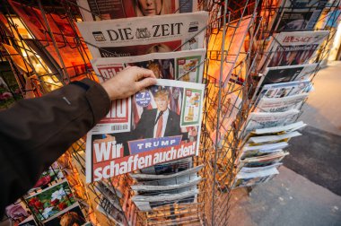 Donald Trump yeni ABD başkanı hakkında Bild dergisi