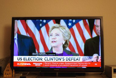 Hillary Clinton yenilgi konuşma