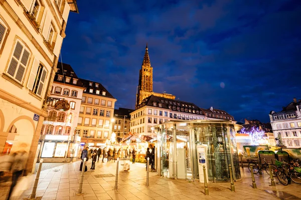 Plaats Gutenberg kerstmarkt — Stockfoto