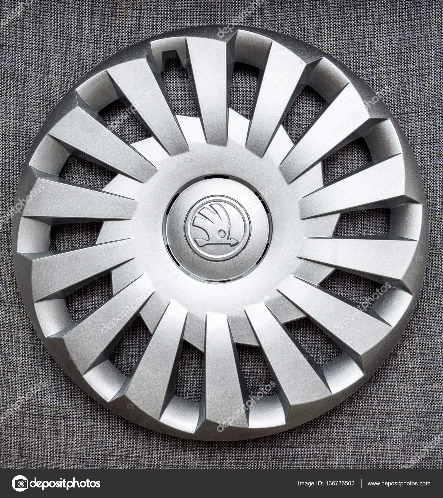 Modern hubcap hub covers for the winter tyres made by Skoda Auto – Stock  Editorial Photo © ifeelstock #136736502