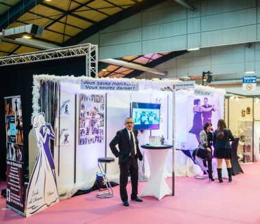 Salon du evlilik düğün adil Fransa okulda dans