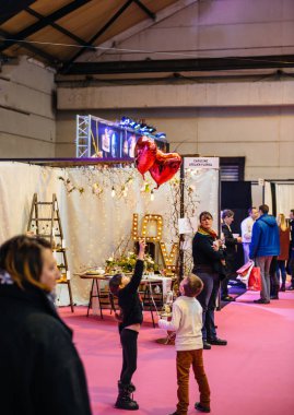Çocuklar eğleniyor Salon du evlilik düğün adil Fransa