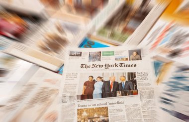 New York Times tarafından Donald Trump açılışı