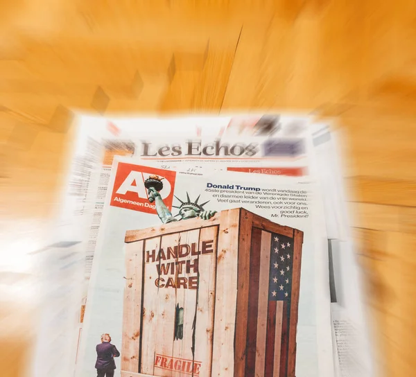 Algemeen Dagblad ve Donald Trump innauguration