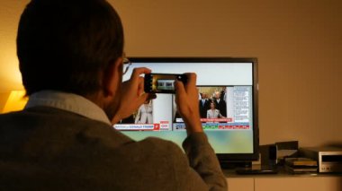 İzlerken Donald Trump'ın yemin törenine dostum