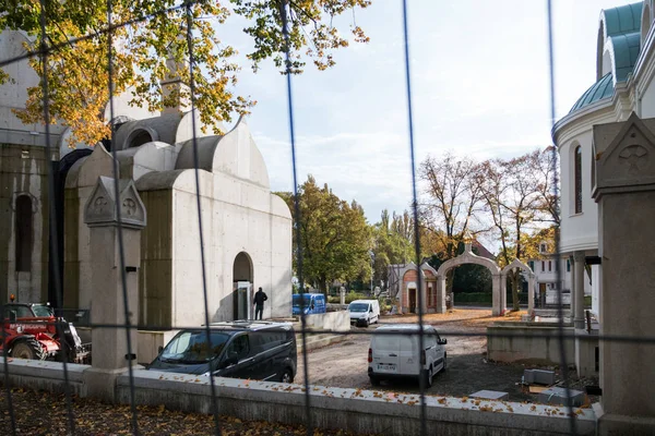 Eritrese religies bouwplaats in Frankrijk — Stockfoto