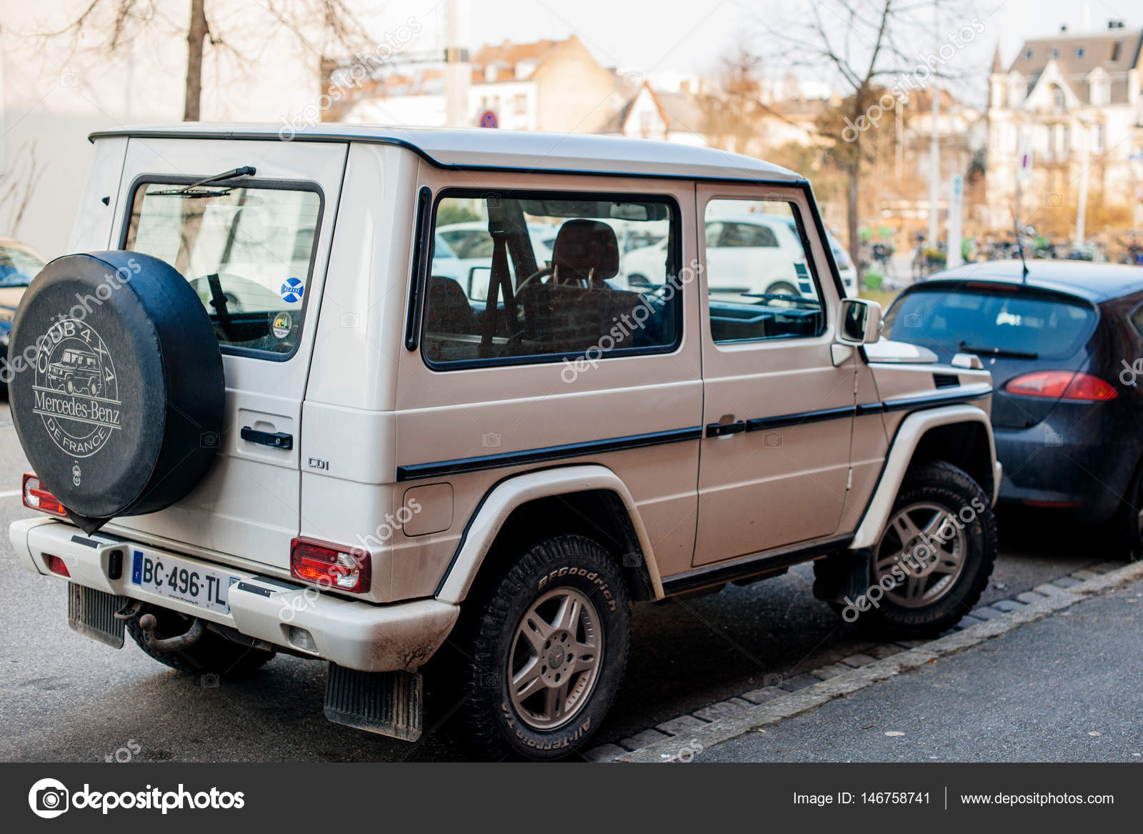 Rear View Of White Mercedes Benz G Class Stock Editorial Photo C Ifeelstock