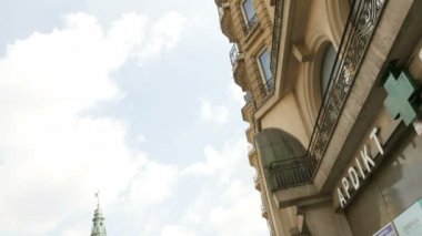 Lüksemburg hava cityscape görüntüleri 
