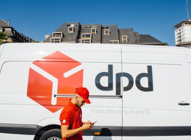 DPD van teslimat ile çalışan