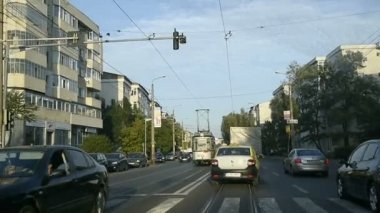 Korkunç orman yoluyla sürüş Pov