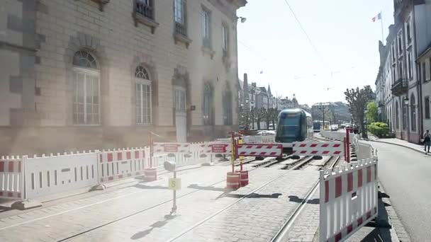 Straßenverkehr in Bukarest — Stockvideo