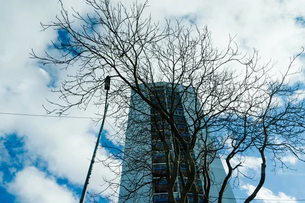 Kehl Allemagne Février 2017 Vue Vieux Bâtiment Sur Ciel Bleu — Photo