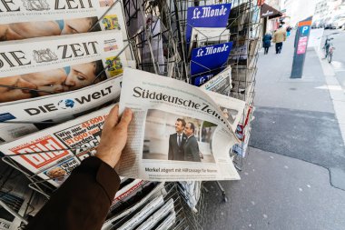 Adam Suddeutsche Zeitung yeni seçilen Fransız öncesi ile satın alma