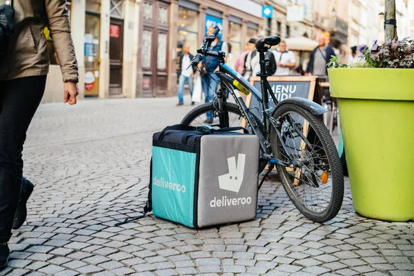 Deliveroo kargo kutusunda şehir 