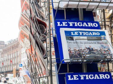 Le Figaro devir teslim töreni Cumhurbaşkanlığı açılışı raporlama 