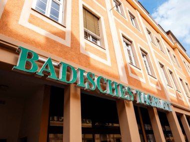 GErmany 'deki Badische Tagblatt ana karakteri