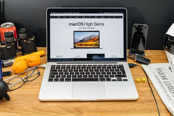 Apple Computers à WWDC dernières annonces de macOS haute sierr — Photo
