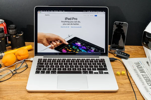 Apple Computers al WWDC ultimi annunci di iPad Pro — Foto Stock